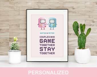 Always Feel Safe Couple Personalized Ornament - Gift For Game Fan Coup