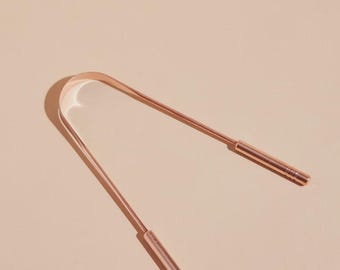 Copper Tongue Scraper Cleaner