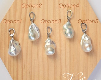 Freshwater Pearl pendants, Baroque pearl enhancer , pearl enhancer