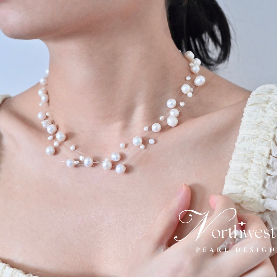 Handmade Freshwater Pearl Necklace for Weddings & More main image 1
