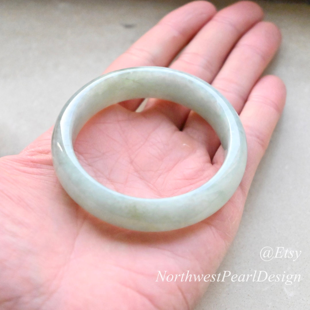 Genuine Jade Bangle Real Jade Bangle Jade With Certificate Etsy UK