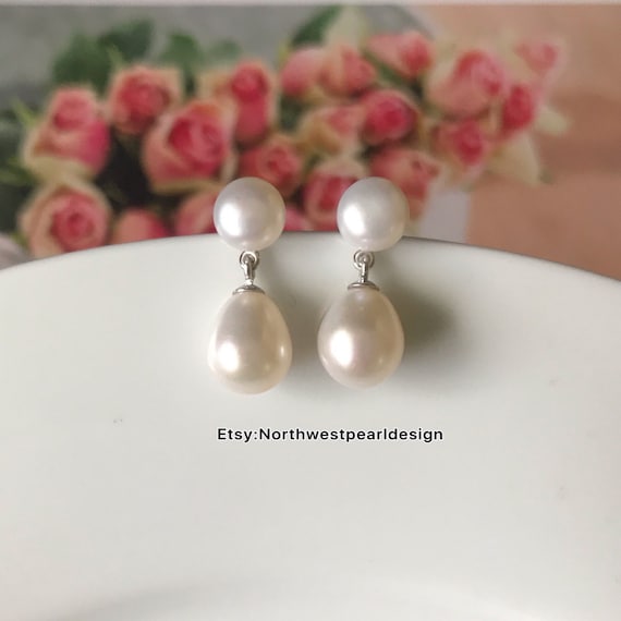 Lavender Dyed 9mm Cultured Freshwater Pearl Earrings Silver Plate Leverback Lavender Dyed 9mm Cultured Freshwater Pearl Earrings Silver Plate Leverback