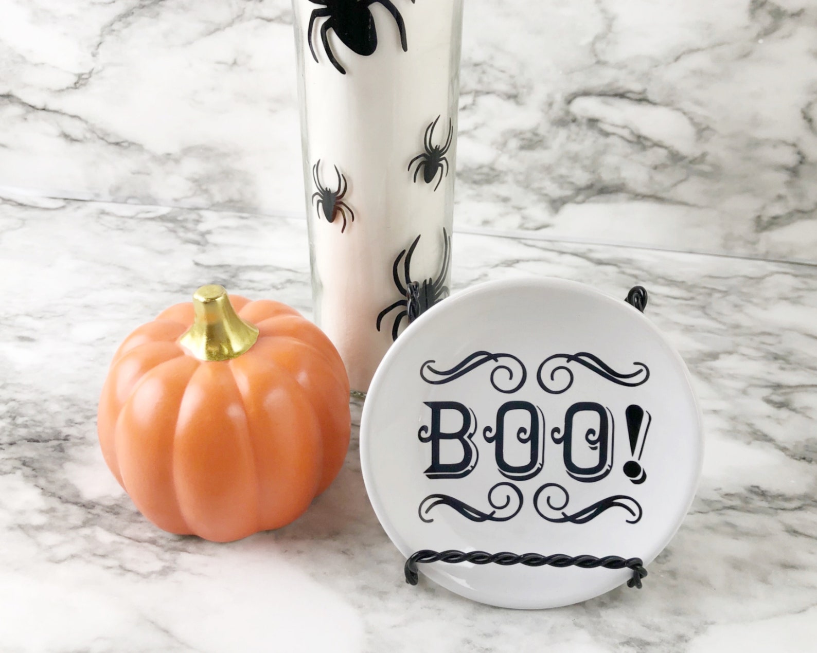 4 Inch Decorative Halloween Plates/4 Inch Plates/small Etsy