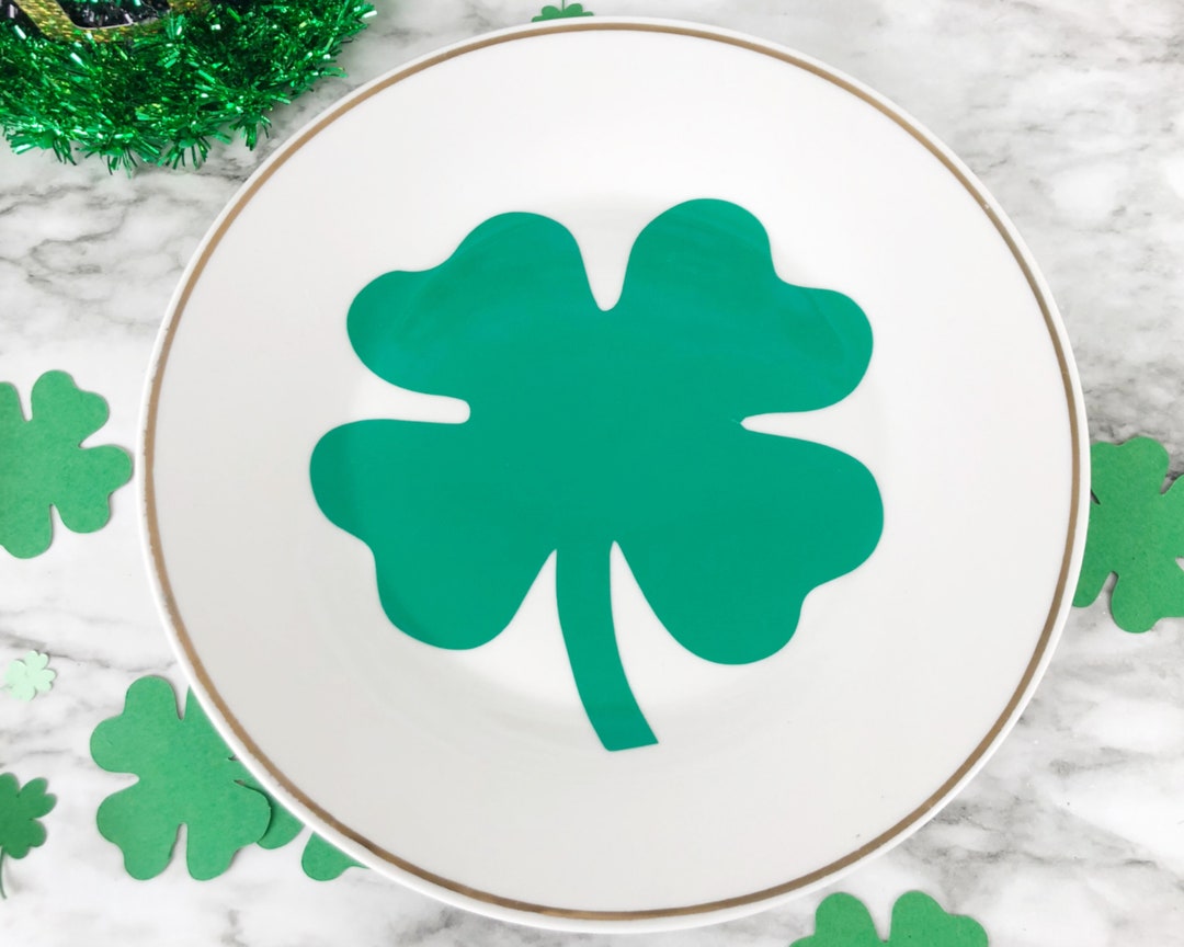 8 Inch Decorative St. Patrick's Day Plate/st. Patrick's Day Wall Decor