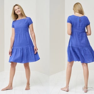 Summer Bliss: Loose Washed Linen Dress for by BalticLinenArt _image6