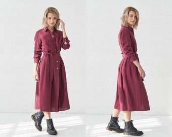 Robe d'été de maternité en lin pour femmes modernes - Robe longue parfaite pour toutes les occasions