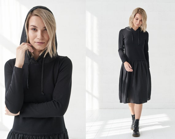 Hoodie summer dress hot sale