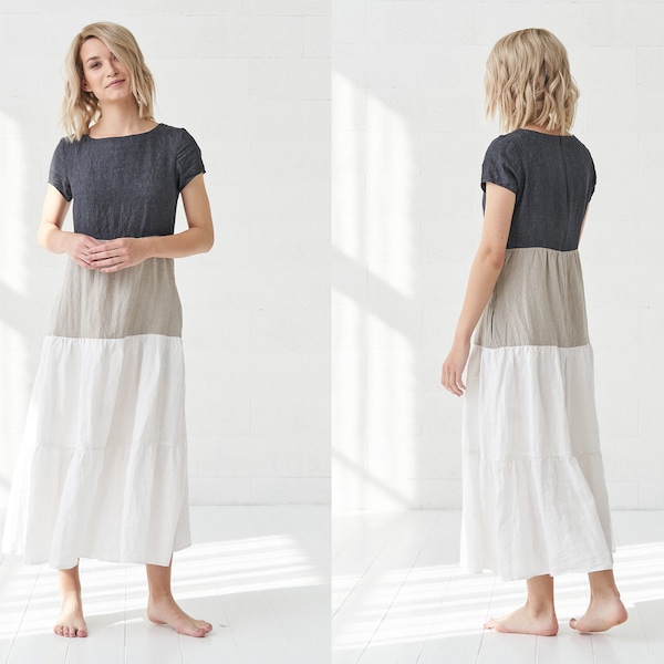 Soft Linen Summer Dress - Slow Fashion & Maternity-Friendly Women Wear