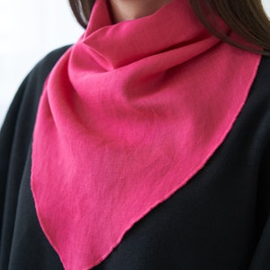 Image 10 of Linen face mask, scarf, bandana from Baltic Linen