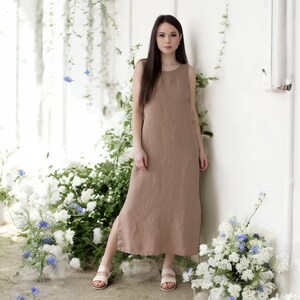Our Summer Style Long Linen Maxi Dress - Maternity Dress for All Occasions!