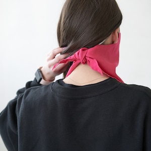 Image 3 of Linen face mask, scarf, bandana from Baltic Linen