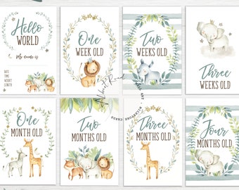etsy milestone cards