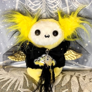 OOAK Mara the handmade Elf plush | Fluffy Hugglings | plushie