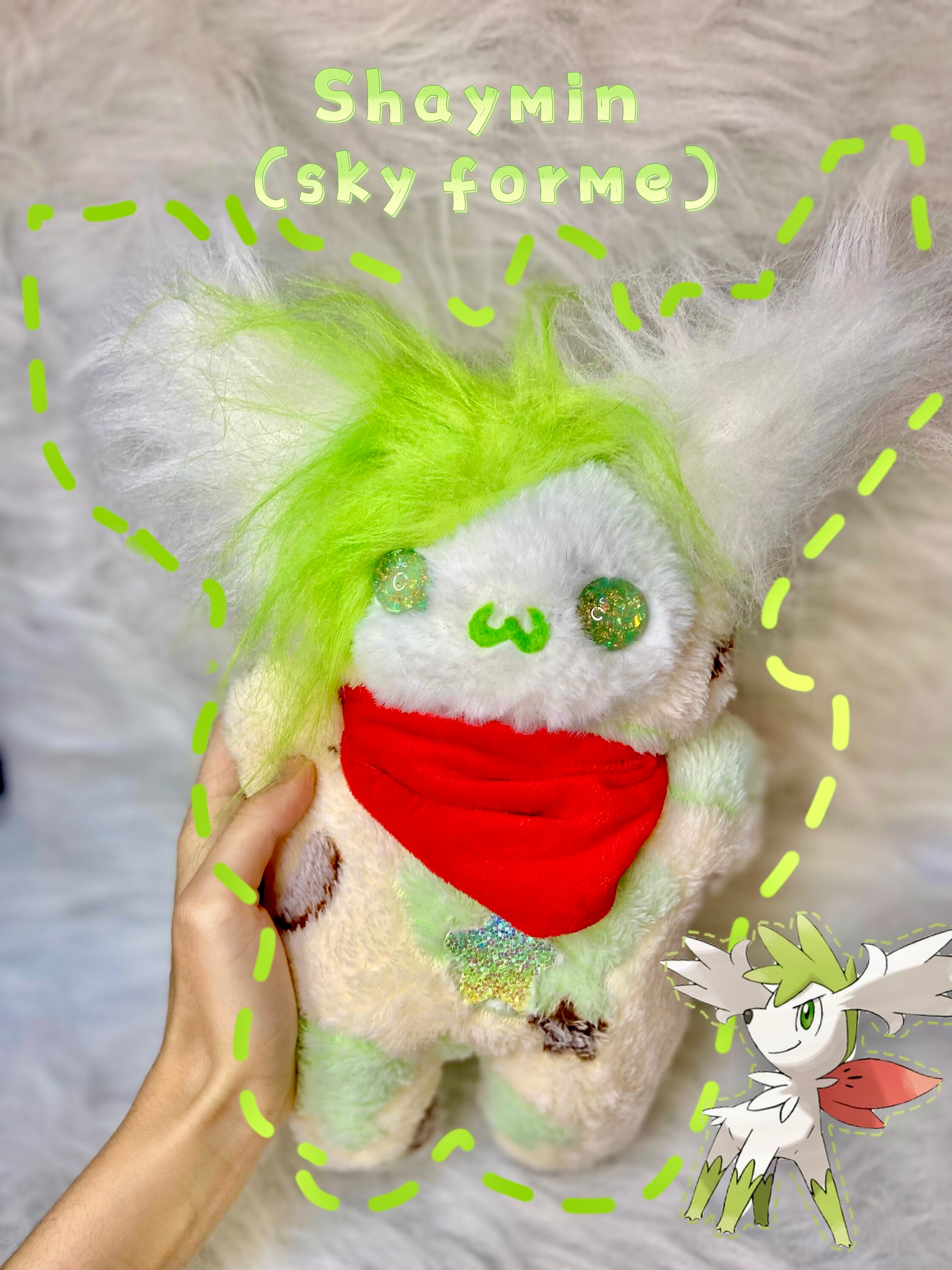 Plush Shaymin Sky form Pokémon - Meccha Japan