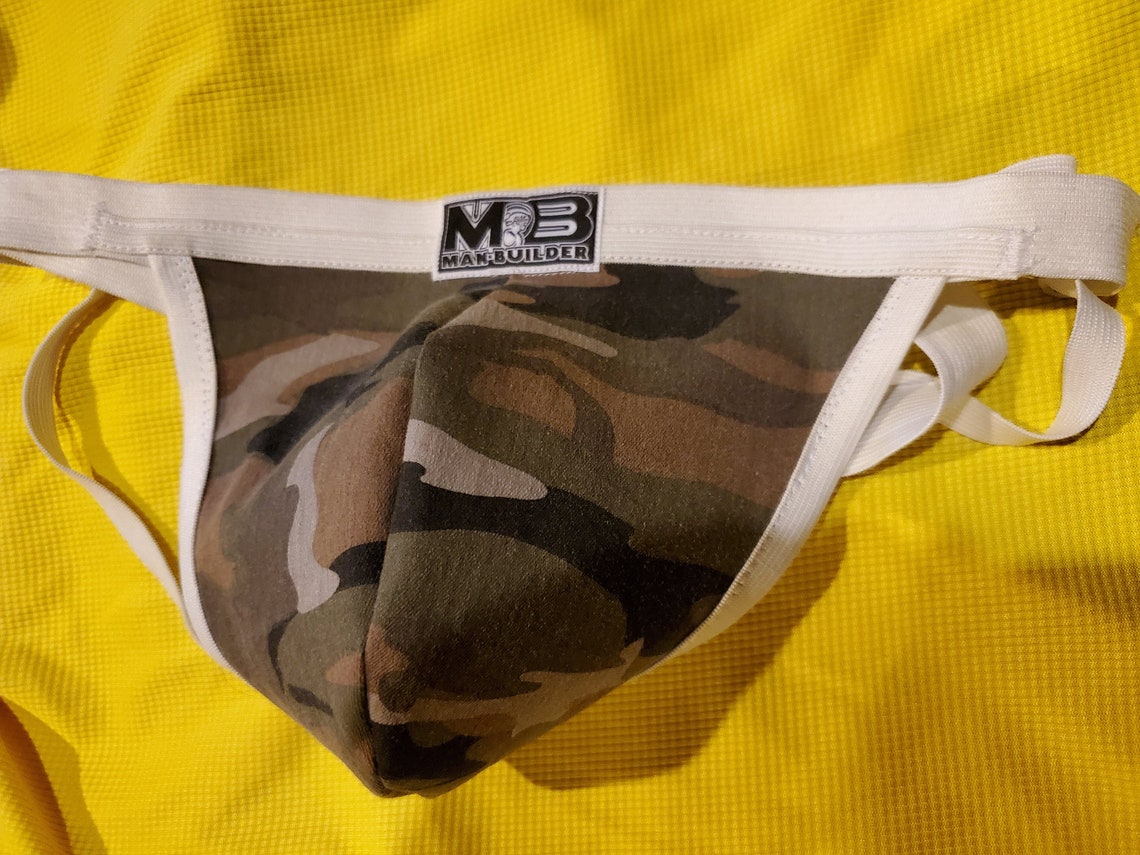 Camo Jockstrap/ Gym Play / Stretch Camouflage Jock / Athletic | Etsy