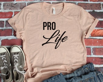 Pro vita camicia, Christian T-shirt, Prolife, cattolica camicia, maglietta di Cattolica, cattolica Tee, Christian t-shirt, camicia di fede, anti-aborto