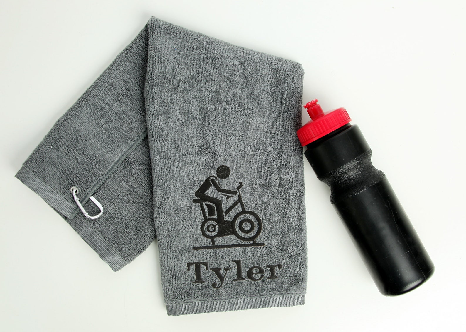 Spin Bike towel Personalized Monogrammed bike Towel Custom Etsy