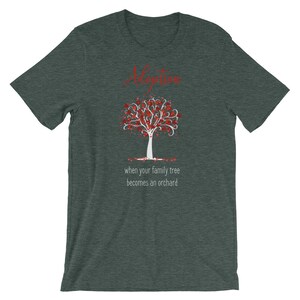 Adoption T-Shirt When Your Family Tree Becomes an Orchard, Adoption Tshirt, ProLife Tshirt, Gotcha Day, Adoption Day, Ladies Adoption Shirt image 5
