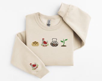 Embroidered Homestead Shirt, Homestead Sweatshirt, Homestead Icon Shirt, Chicken Crewneck, Homestead hoodie, Sourdough, Trad Wife Gift