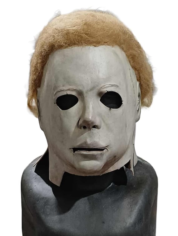 ハロウィンのマイケル・マイヤーズマスク（古びた） - Etsy 日本