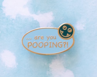 Critical Quotes | Jester Lavorre | are you pooping? | Critical role | Mighty Nein | Critrole | Enamel Pin | Dungeons and Dragons | D&D