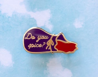 Critical Quotes | Scanlan Shorthalt | Do you spice? | Critical role | Vox Machina | Critrole | Enamel Pin | Dungeons and Dragons | D&D