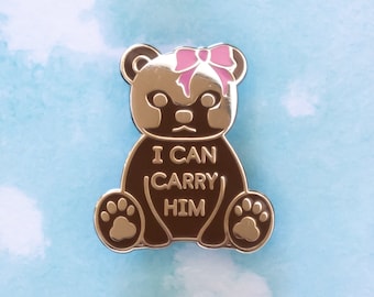 Critical Quotes | Trinket | I can carry him | Critical role | Vox Machina | Critrole | Enamel Pin | Dungeons and Dragons | D&D