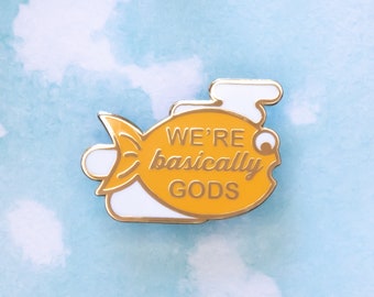 Critical Quotes | Keyleth | We're basically gods | Critical role | Vox Machina | Critrole | Enamel Pin | Dungeons and Dragons | D&D