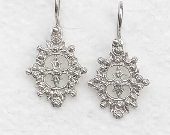 Pair of earrings silver „Renaissance“