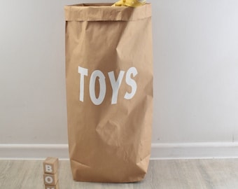 Toys paper storage bag