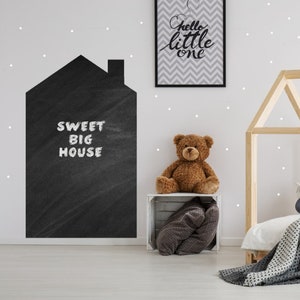 Chalkboard Adhesive Wall Decal Shape Stickers for Kids Enzo 