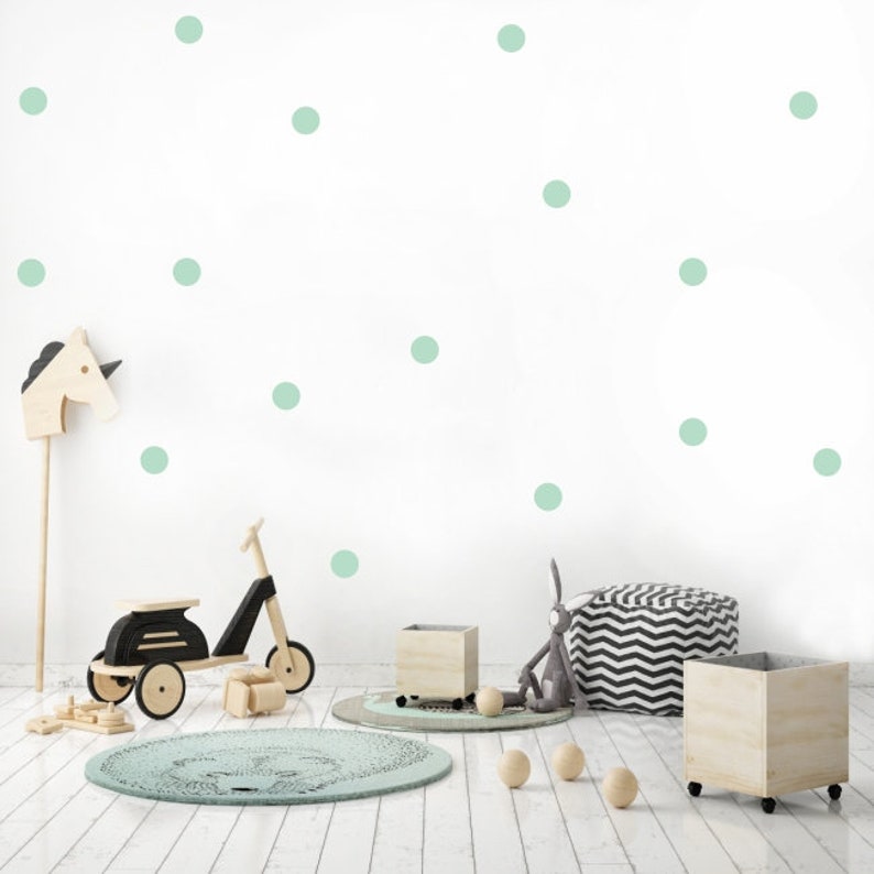 Wall Stickers Black Dots Black Polka Dots Polka Dots Etsy