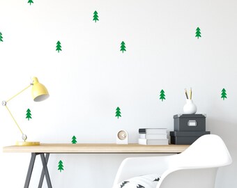 Mini Trees wall decal, Tree decoration, Stickers fo children room, Tree wall decal, Kids room decoration