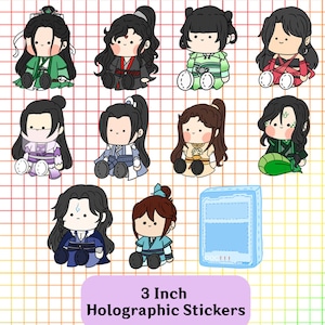 3 inch Holographic SVSSS Stickers