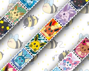 Ditto Eeveelutions washi tape