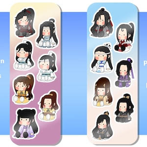 Mo Dao Zu Shi Mini Vinyl Sticker Sheet