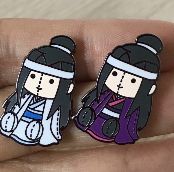 Lan Xichen Enamel Pin