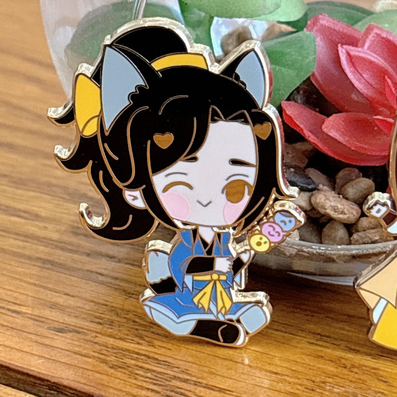 Chibi Catboy Xue Yang Jin Guangyao Enamel Pins - Etsy