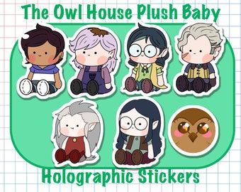 The Owl House Holographic Stickers