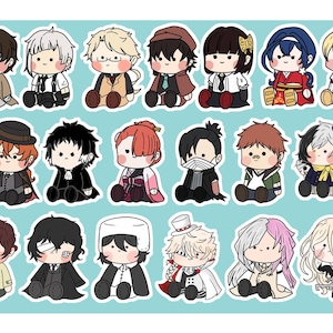 Stickers bébé peluche holographique BSD
