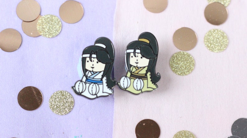 Lan Sizhui Plush Pin