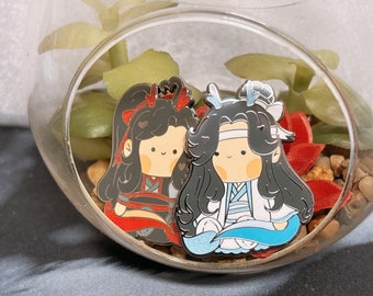 Year of the dragon Lan Wangji and Wei Wuxian mo dao zu shi enamel pins