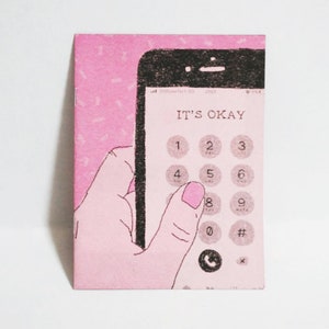 It's Okay // zine image 1