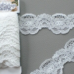 Very old white decorative lace 5 m lace Lace border Austrian lace Vintage lace