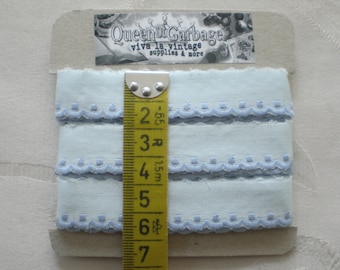 Cotton bow trim Cotton trim Cotton lace Vintage lace