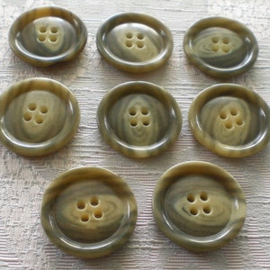 8 boutons corozo Boutons corozo végétaliens 29 mm image 3