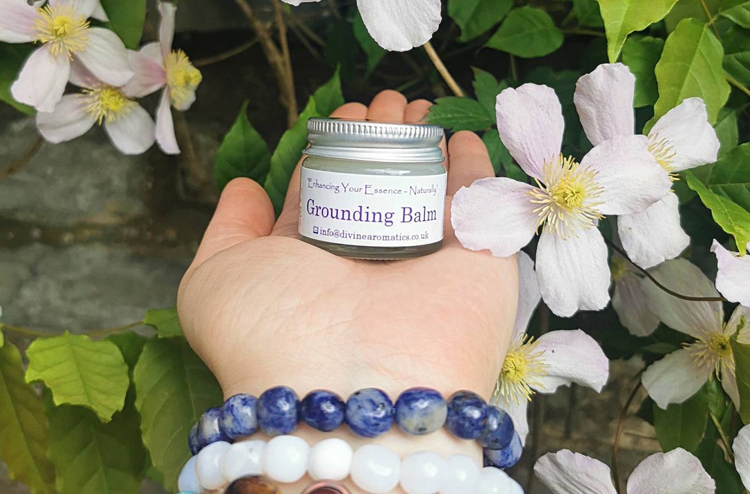 Grounding Aromatherapy Nourishing Balm With Essential Oils Etsy UK