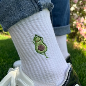 Avokado Yoga - Broderade Strumpor