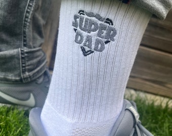 Super DAD - chaussettes brodées