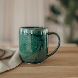 handmade cup 500ml // large coffee cup // pottery